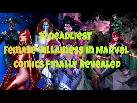 14 Deadliest Female villainess In Marvel Comics Finally Revealed