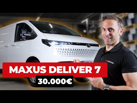 Maxus Deliver 7 – Taugt der wirklich was für Handwerker? VanProfis
