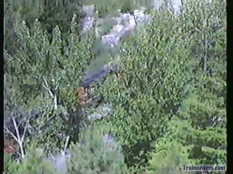 Classic Railroad Series 17 - CN at Fraser River Canyon, BC June 8, 1988
