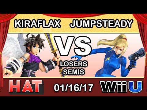 HAT 5 - Kiraflax(Pit) Vs. Jumpsteady (Zero Suit Samus) Losers Semi Finals - Smash 4