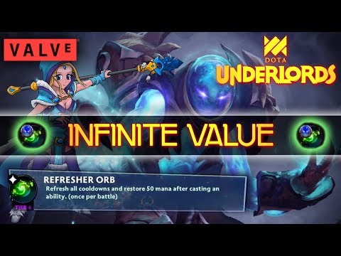 You saw it here first! | Arc Warden + CM + Refresher = I N F I N I T E | Dota Underlords