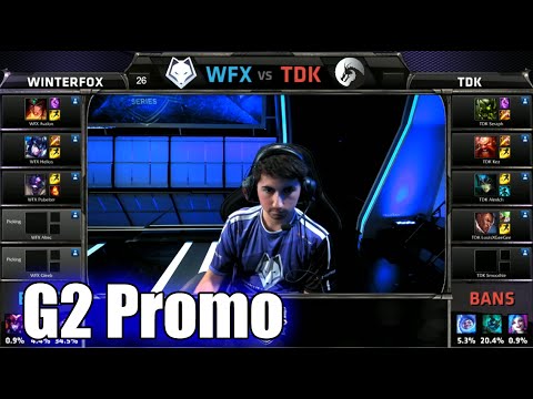 Team Dragon Knights vs Winterfox | Game 2 S5 NA LCS Summer 2015 Promotion Tournament | TDK vs WFX G2