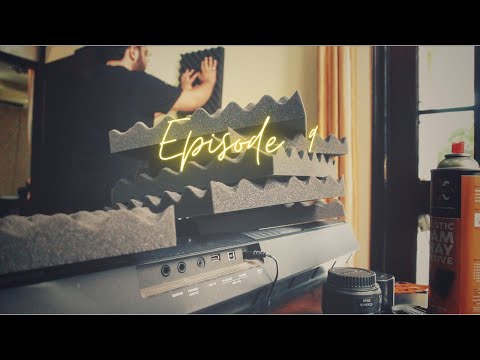 MMT acoustic panels for home studio