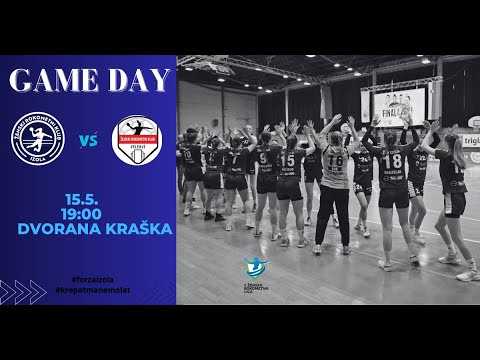 1.KROG KONČNICE 1. LIGE - ŽENSKE (2022/23): ŽRK TRGO ABC IZOLA : ŽRK VELENJE [PRENOS]