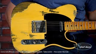 Video thumbnail for Fender 1952 Heavy Relic Telecaster - Nocaster Blonde by N Stuff Music