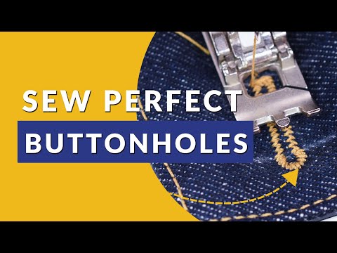How to sew better buttonholes sewing machine