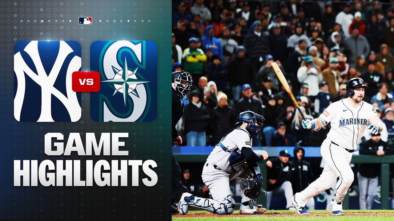 3월31일 뉴욕양키스 시애틀 MLB 하이라이트