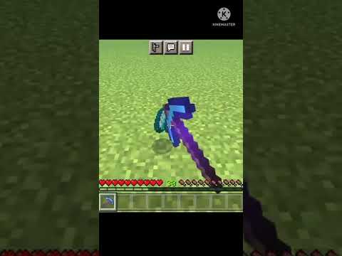 HOW TO MEKE YOUR MINECRAFT PICKAXE OVERPOWERED ENCHANTMENTS #shorts #video #viral