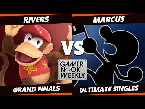 GNW 18 GRAND FINALS - Rivers (Diddy Kong) Vs. Marcus (Game & Watch) Smash Ultimate - SSBU