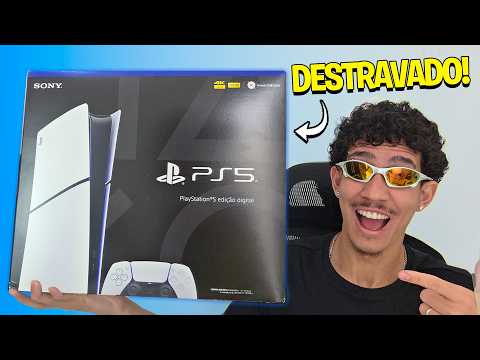 COMPREI UM PS5 E FIZ O DESBLOQUEIO! (valeu?)