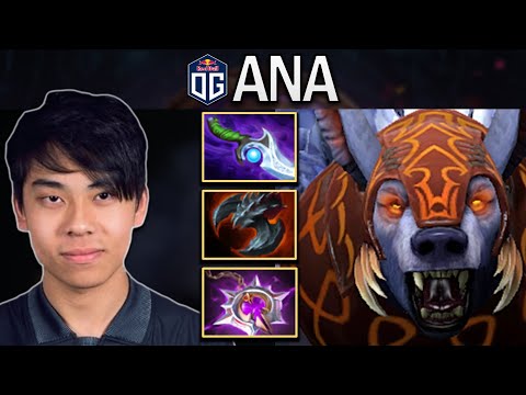 OG.ANA URSA WITH 24 KILLS-NULLIFIER - DOTA 2 7.30E GAMEPLAY