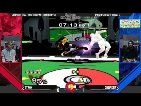 MM60 - Syrox (Yoshi, Captain Falcon, Fox) Vs. Cheif Keif (Link) - WQF