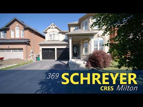 Just Listed | 369 Schreyer Crescent | Milton Ontario