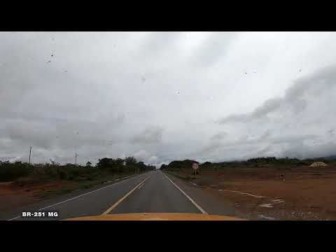 BR-251 MG. De: Montes Claros Para: Salinas-MG. Vídeo 04 de 07.