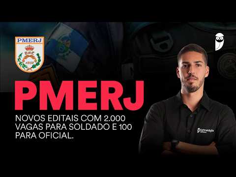 Concurso PMERJ: 2.100 vagas em 2026!