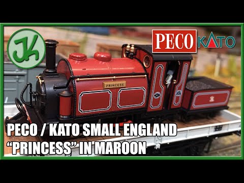 Peco / Kato Small England Princess in Maroon - Unboxing and Review