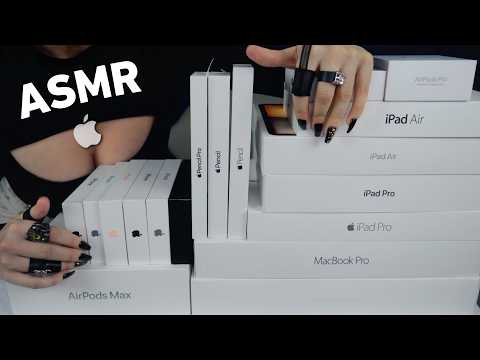 Tapping on all Apple Products 2025 *ASMR