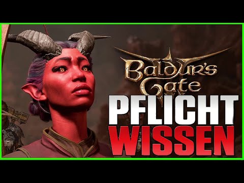 ALLES WAS DU WISSEN MUSST! Tipps für BALDURS GATE 3 die jeder vor dem Release kennen muss! - Deutsch