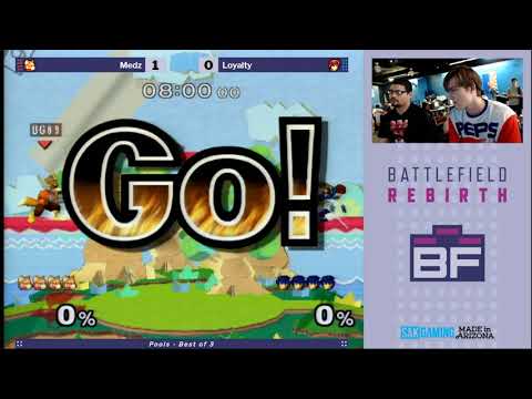 Battlefield 9 Pools - Medz (Fox) vs Loyalty (Marth)