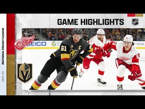 Detroit Red Wings vs Vegas Golden Knights | November 18, 2021 | Game Highlights | NHL Regular Season