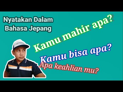 Nani ga dekimasu ka II なにができますか II Mengungkapkan Kemampuan Dalam Bahasa Jepang Pola ga dekimasu