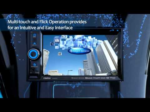 Clarion NX603 (Factory Refurbished)-video