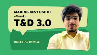 NEET PG & FMGE Revision with eGurukul T&D 3.0 | Test and Discussion | NEET PG 2023