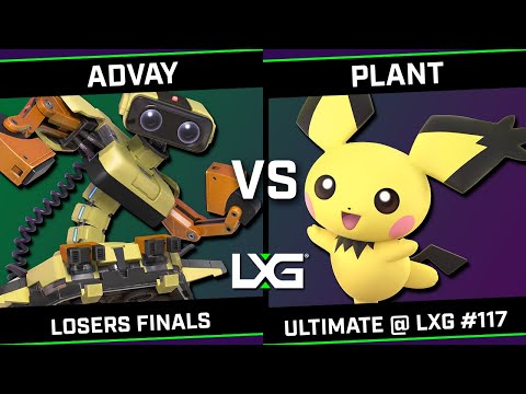 Advay (Terry/ROB) vs Plant (Sonic/Pichu) - Smash Ultimate @ LXG 117 - Losers Finals