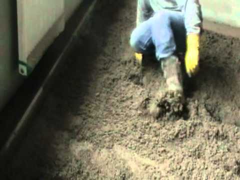 EKOSTYRÉN -betónovanie podlahy v polyfunkčnom dome