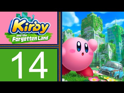 Kirby and the Forgotten Land playthrough pt14 - The Post-Game Begins! MUCH TOUGHER Stages Await!
