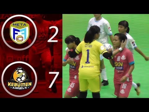 Pesta Gol! Kebumen United Angels Vs Meta Futsal Surabaya Liga Futsal Indonesia - WPFL 2019
