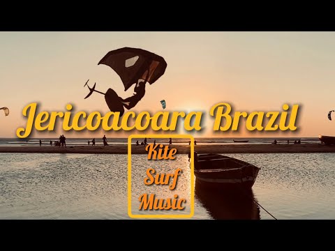Sunset surf session, Jericoacoara, Brazil. @wingfoil @jericoacoacoara @kitesurf @brasil