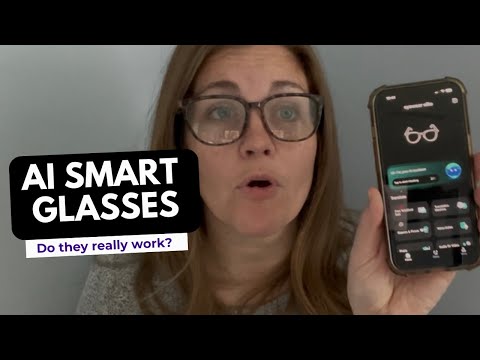 Smart Glasses for Men Women, Bluetooth-Audio Glasses with Clear Blue Light Glasses & UV400 Polarised Magnetic Lenses, Auto On/Off, Call/Music, Unisex Intelligent Sunglasses for Cycling Driving (G05) video review thumbnail