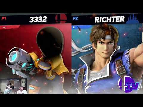 UAS: LASTop 32 Losers - Lammers44  (Mii Gunner) Vs. T3 Dom (Richter) - SSBU Tournament