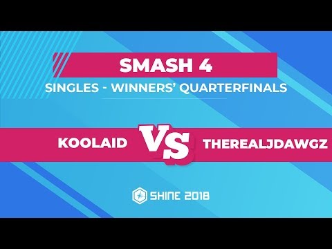 Koolaid vs TheRealJDawgz - Smash 4 Singles: Winners' Quarterfinals - Shine 2018