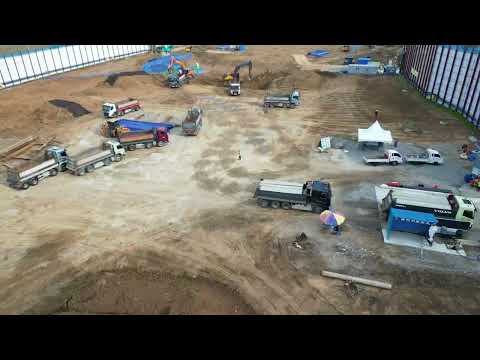 강동구 고덕 강일지구 12BL 공동주택 신축공사중 토목공사