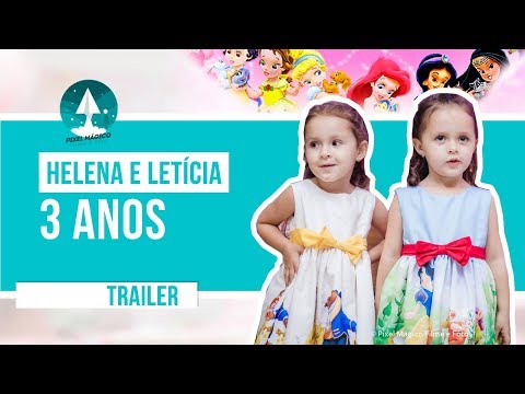 FOTOGRAFIA E VIDEO FESTA INFANTIL NITERÓI E RIO DE JANEIRO - HELENA E LETÍCIA  3 ANOS