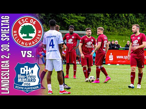 ESC Rellinghausen vs DJK Blau Weiß Mintard / Landesliga Niederrhein, Gruppe 2