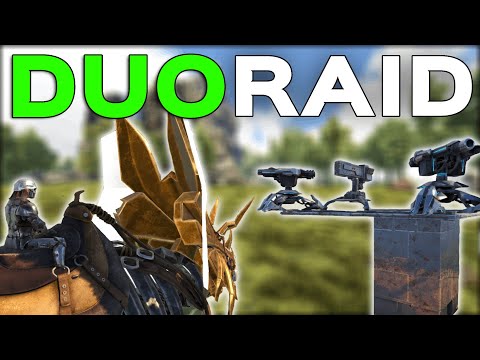 Duo Raiding a TEK Base For INSANE Profit! - ARK