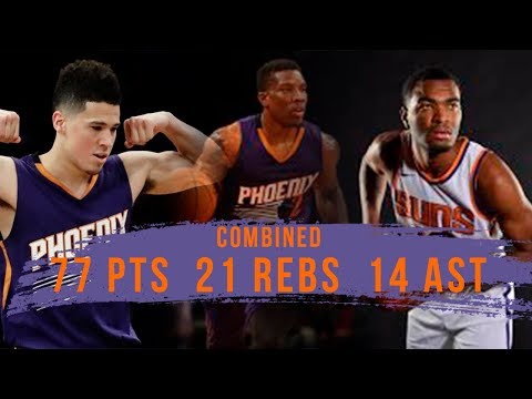 Devin Booker, Eric Bledsoe, TJ Warren Full Game Highlights vs Lakers Oct 20, 2017|2017-18 NBA season