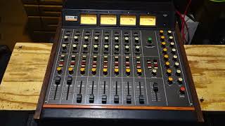 Video thumbnail for Teac Model 3 Tascam Series 70's 8 Channel Analog Mixer by SUBTOKYOSHOP Music Gears