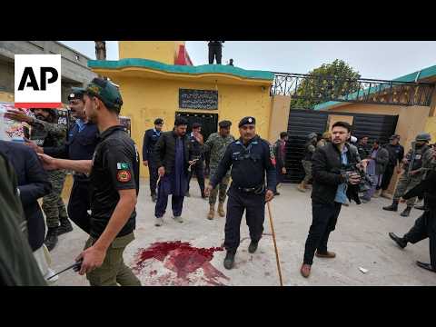 Video Thumbnail: Bombing at Shiite mosque in Pakistan kills dozens