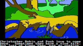 DOS Game: Winnie the Pooh in the Hundred Acre Wood (1985 Sierra On-Line/Walt Disney)