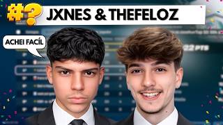 JXNESS E THEFELOZ DESTRUÍRAM ESSA PARTIDA DA FNCS! ESTÃO NA FINALS 🤯🔥