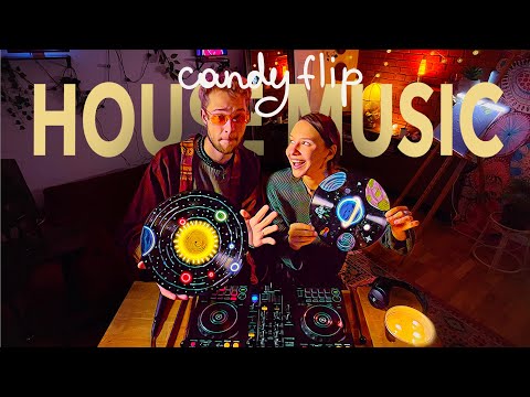 Good House Music Mix  | Romantic & Playful DJ set | Painting on Vinyl | Music for Good Time