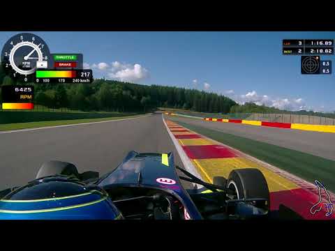 Spa Francorchamps Formula 3 Onboard