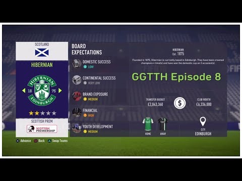 Hibernian FC Career Mode Episode 8 / FIFA 18 / Penalty's for everyone