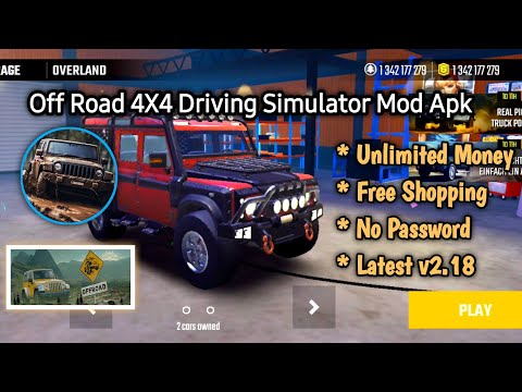 Offroad 4X4 Driving Simulator Mod Apk | Unlimited Money | Latest v2.18