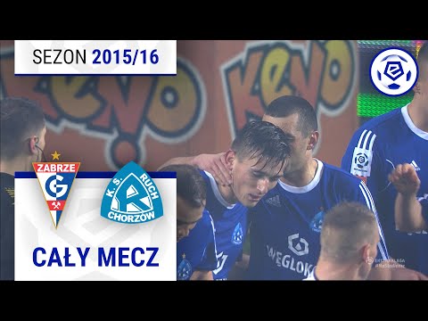 (1/2) Górnik Zabrze - Ruch Chorzów | CAŁY MECZ | Ekstraklasa 2015/16 | 23. Kolejka
