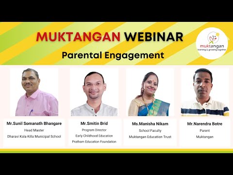 Muktangan Webinar-Parental Engagement